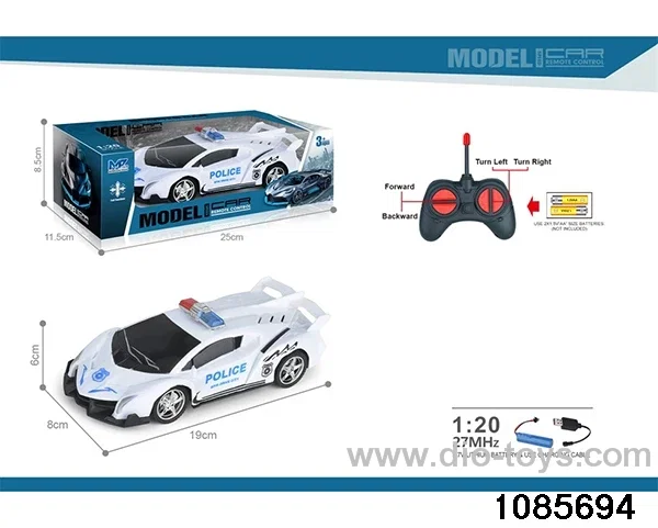 27mhz 1:20 4ch RC car(electricity package) in window box