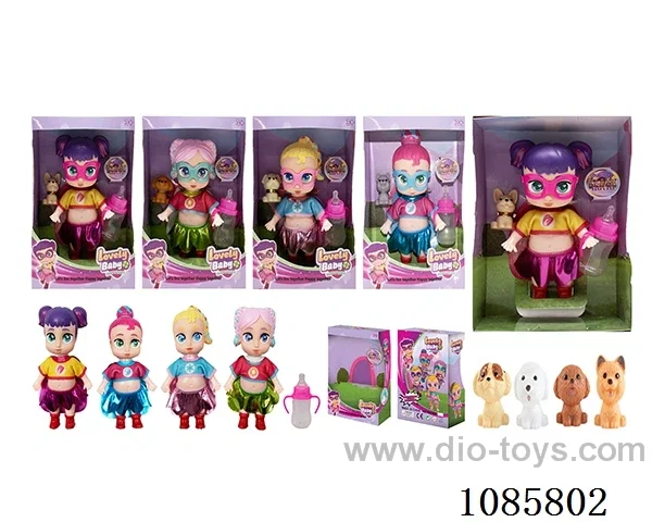 4mixed 5inch doll