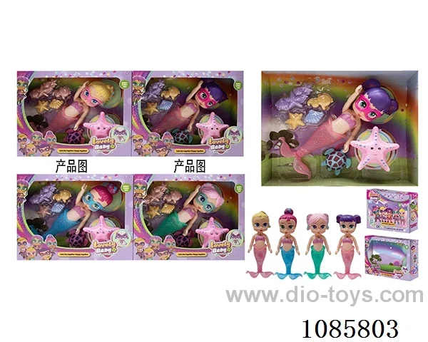 4mixed 6.5inch doll