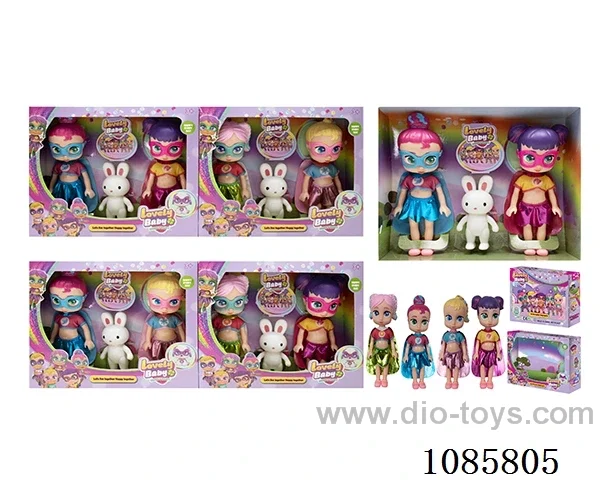 4mixed 6.5inch doll
