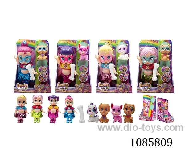 4mixed 10inch doll