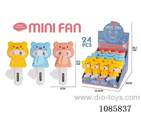 Little pig hand fan