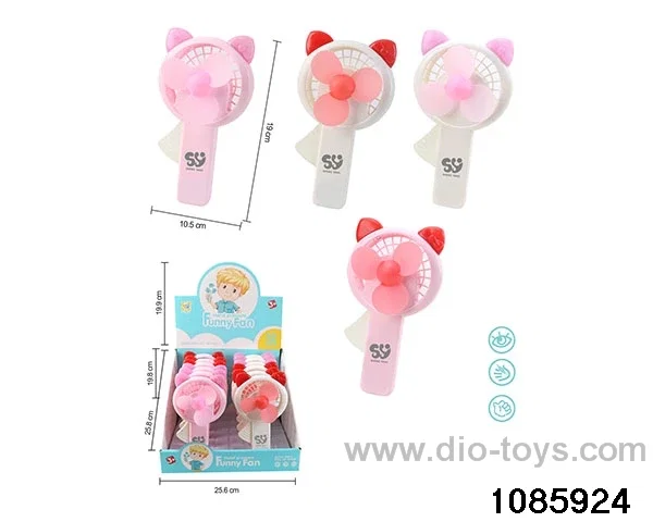 fan in display box