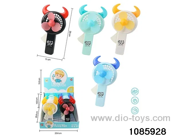 fan in display box