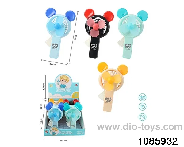 fan in display box