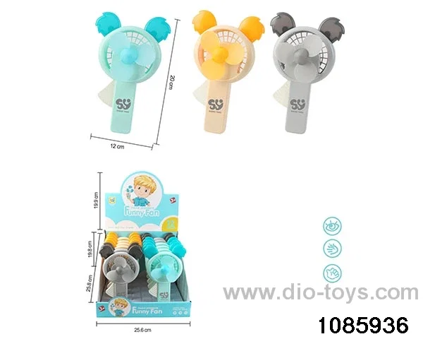 fan in display box