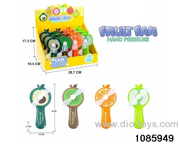 fan in display box