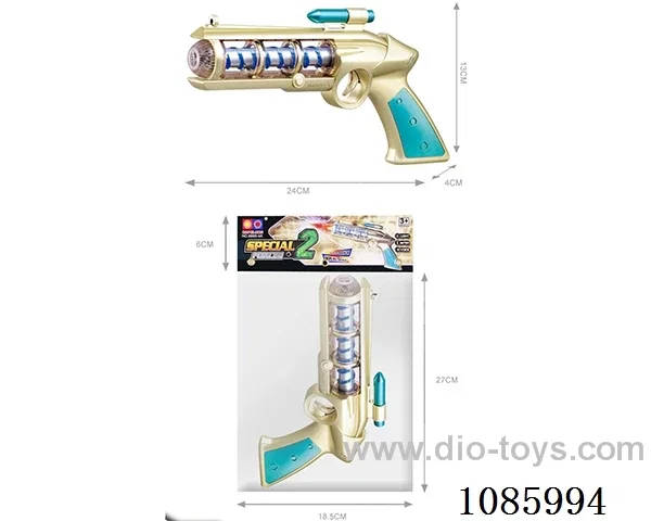 B/O gun toys W L/M