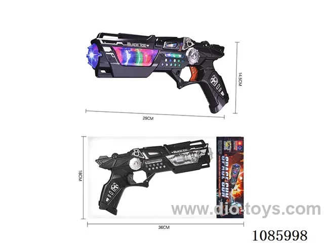 B/O gun toys W L/M
