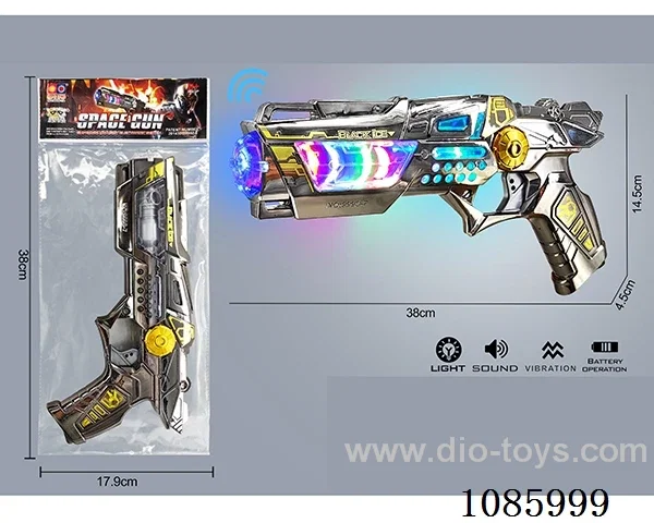 B/O gun toys W L/M