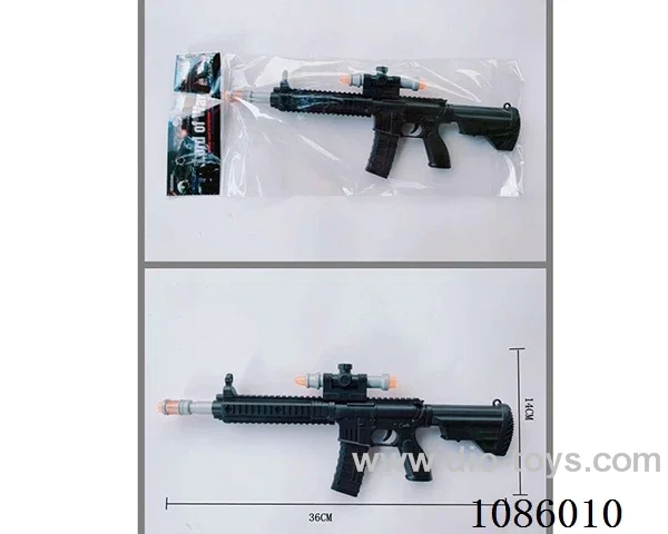 B/O gun toys W L/M