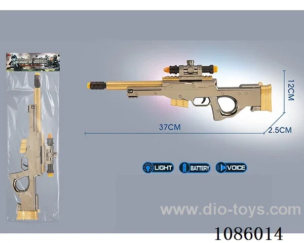 B/O gun toys W L/M