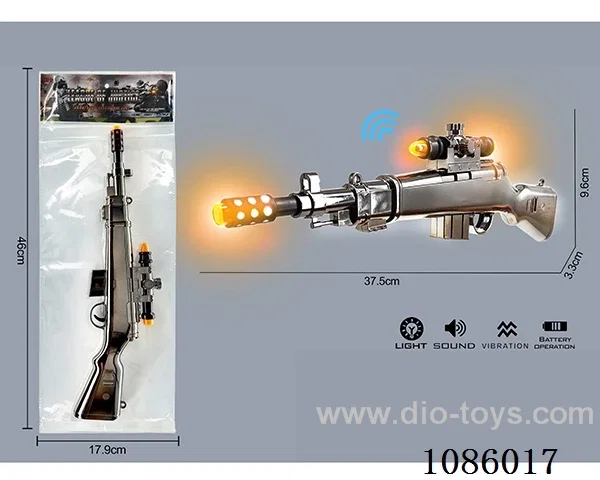 B/O gun toys W L/M