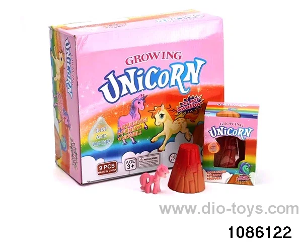 Volcano Unicorn in 9pcs display box