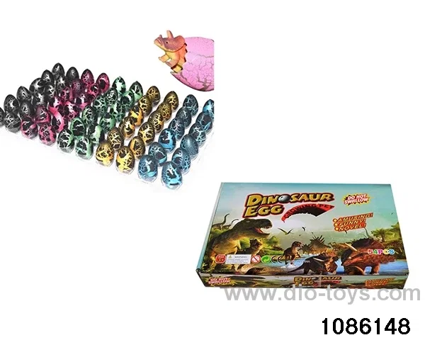 dinosaur egg in 54pcs display box