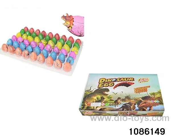 dinosaur egg in 54pcs display box