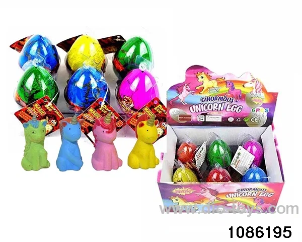 unicorn egg in 6pcs display box