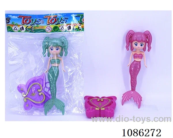 Mermaid Transformation Pendant (3 Color Mermaid Mix)