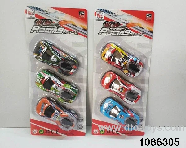Pull Back Alloy Car in Blister card