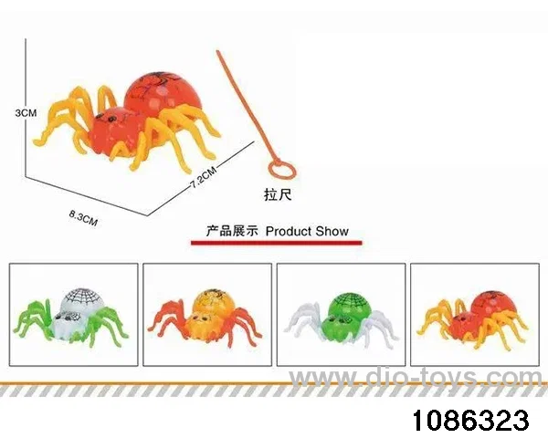 Ruler spiders in opp bag
