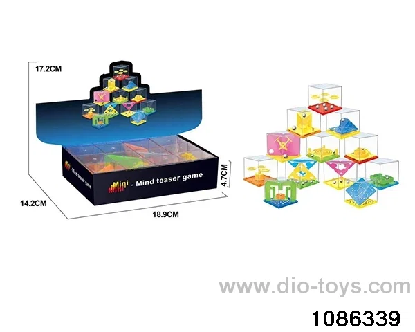 Brain teaser game in display box