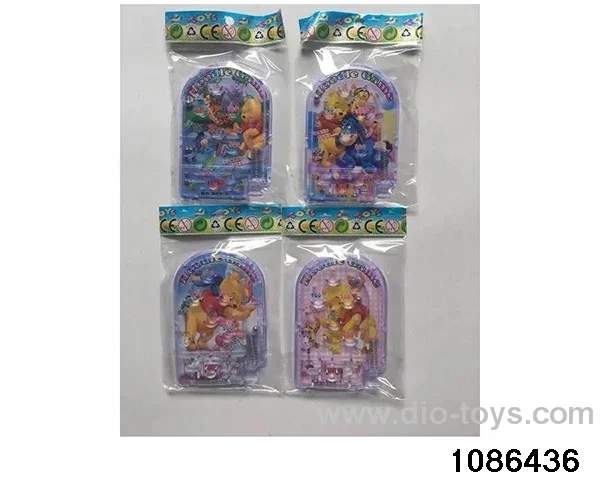 Pinball game machine in opp bag