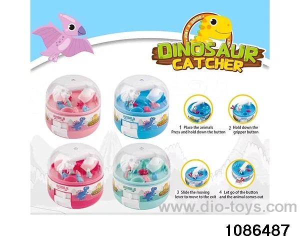 Mini Dinosaur Crane in opp bag