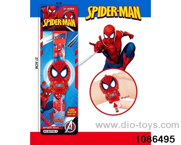Children's Retractable Watch in Blister with insert