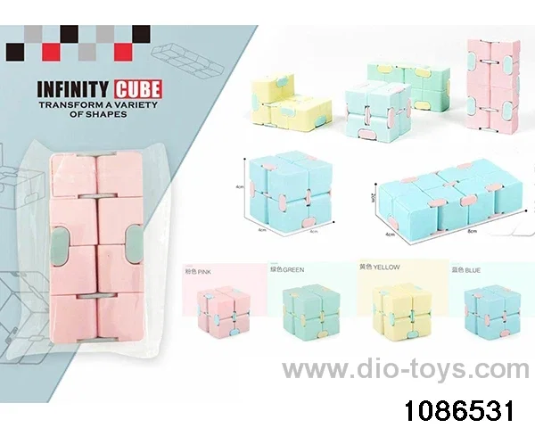 Rubik's cube in opp bag
