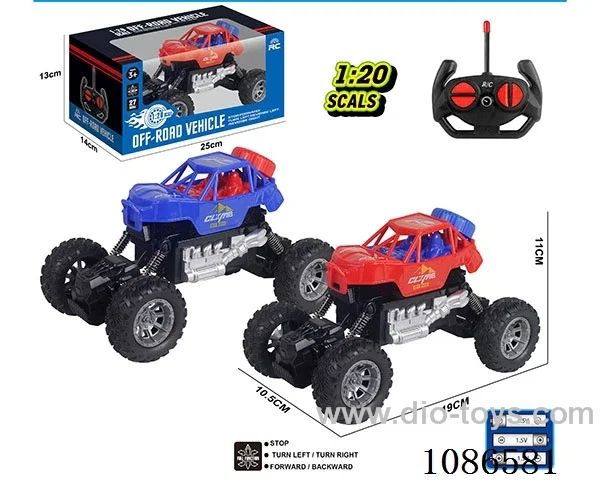 1：20 4ch rc car not included battery