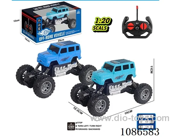 1：20 4ch rc car not included battery
