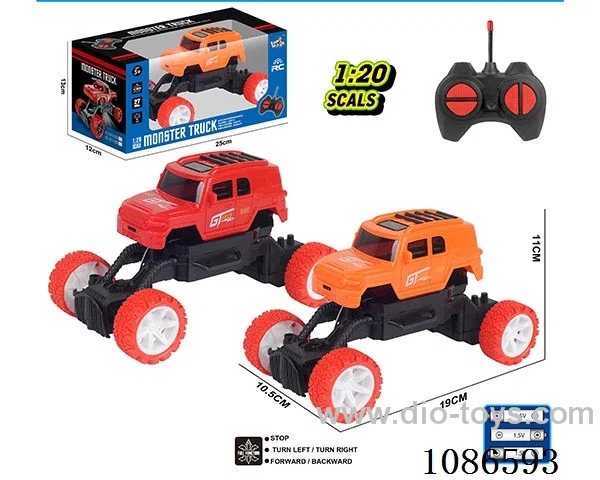 1:20 4ch rc car with light not included battery