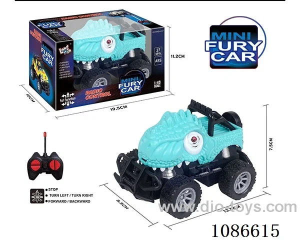 1:43 4ch rc car with light not included battery