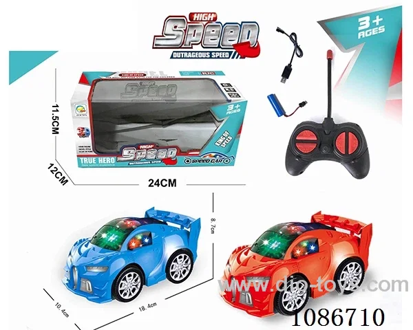 4ch rc car with light not included battery