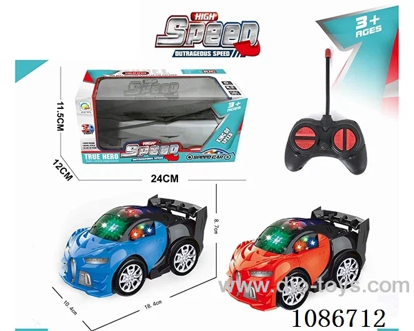 4ch rc car with light not included battery