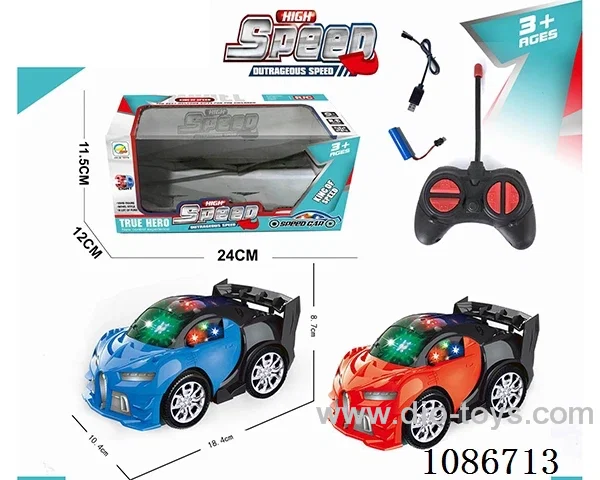 4ch rc car with light not included battery