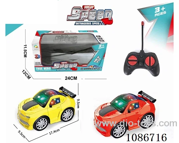 4ch rc car with light not included battery