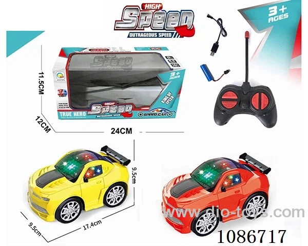 4ch rc car with light not included battery