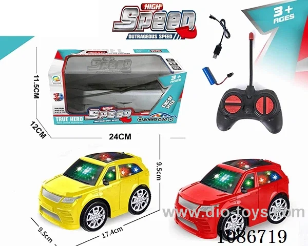 4ch rc car with light not included battery