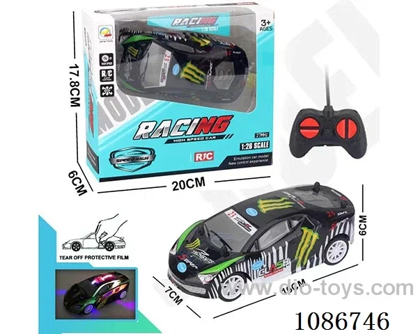 1:26 4ch rc car with light