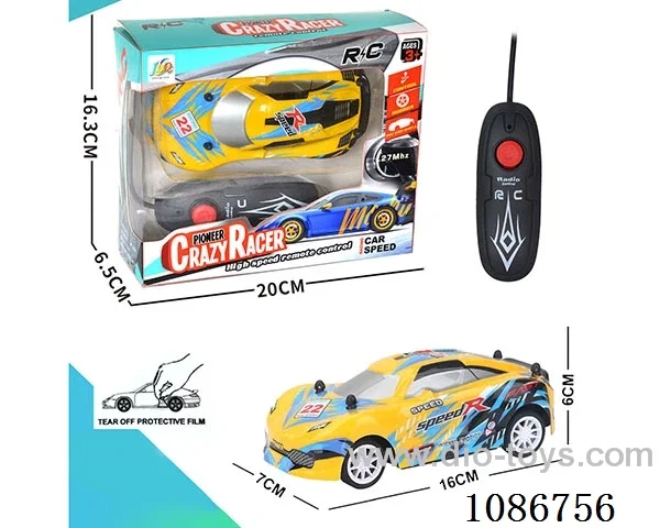 1:26 2ch rc car not included battery