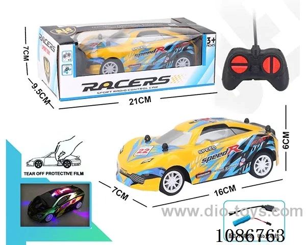 1:26 4ch rc car with light included battery