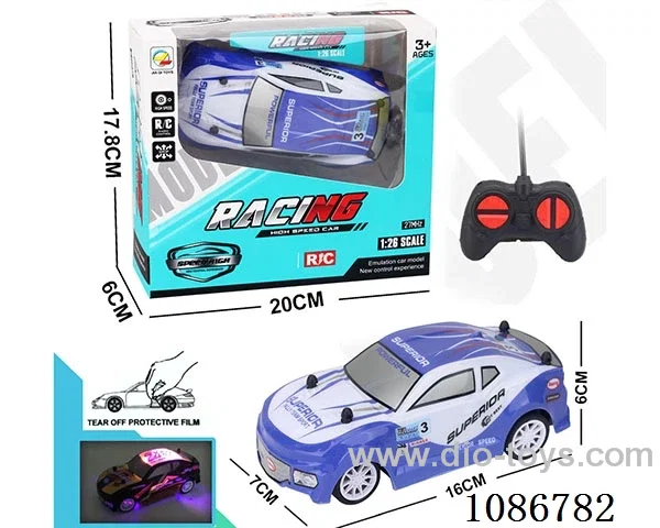 1:26 4ch rc car with light