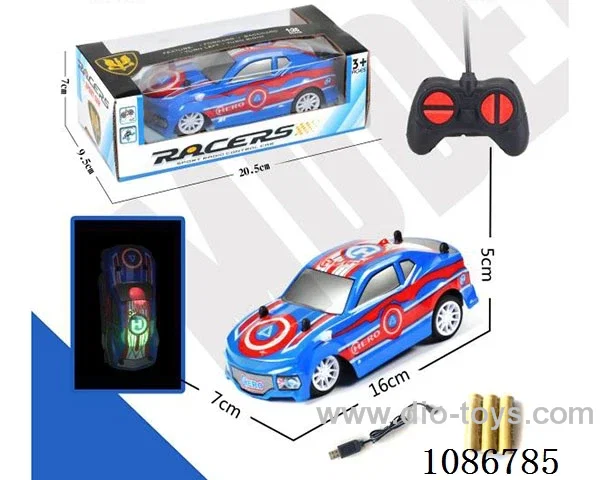 1:26 4ch rc car with light included battery