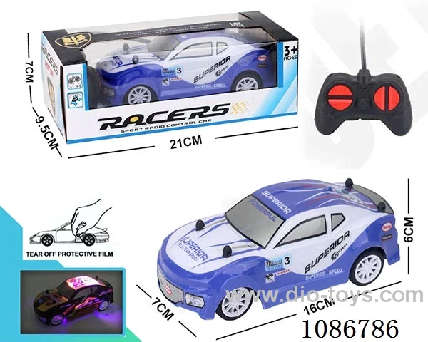 1:26 4ch rc car with light