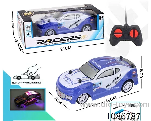 1:26 4ch rc car with light included battery