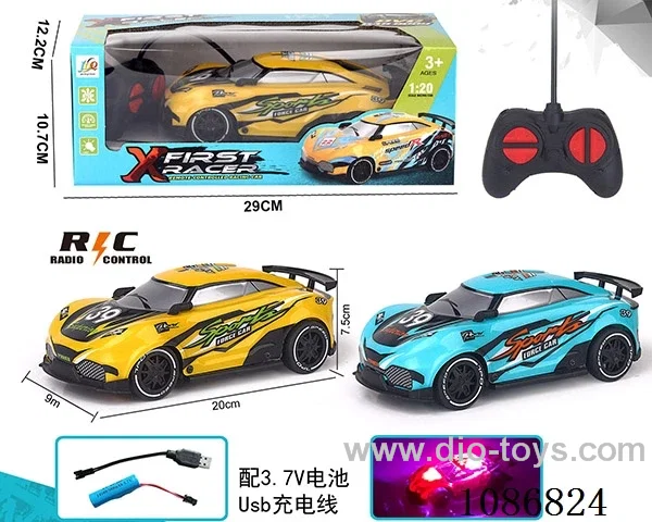 1:26 4ch rc car included battery