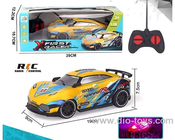 1:20 4ch rc car not included battery