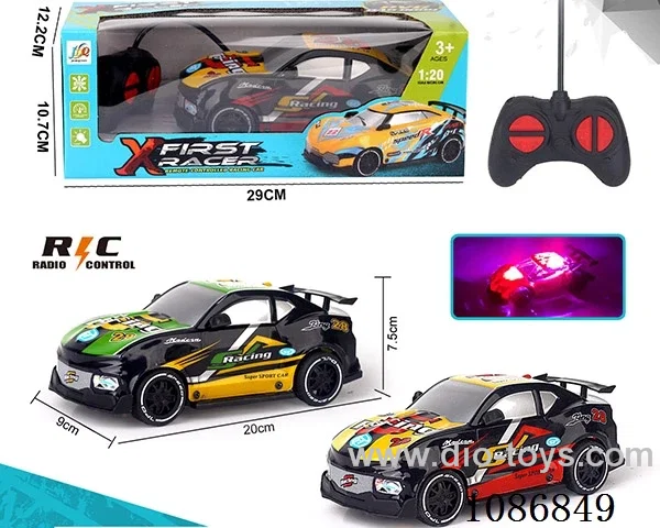 1:20 4ch rc car not included battery