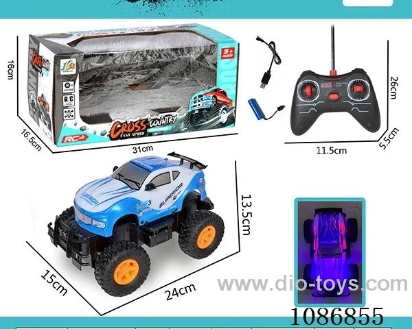 1:18 rc car included battery
